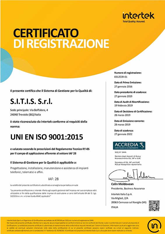 Il Gruppo PLANETEL | networking bergamo | ISO9001